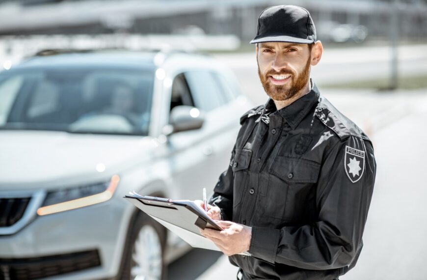 Kierowanie ruchem przez policjanta: zasady i sygnały.