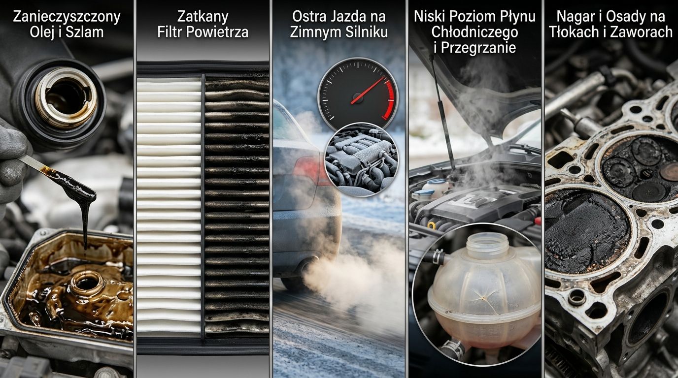 5 rzeczy, które skracają życie silnika benzynowego