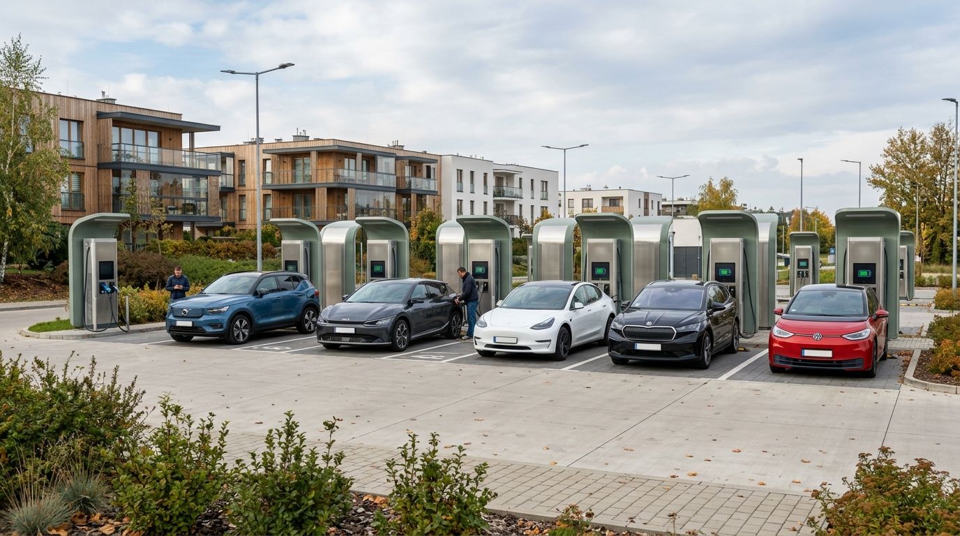 Infrastruktura ładowania aut elektrycznych w Polsce 2026